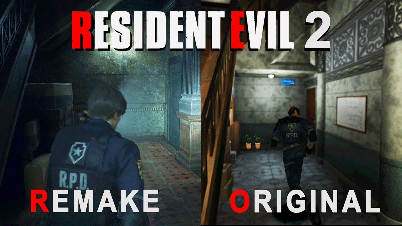 Resident Evil 2 - Remake vs Original Comparis